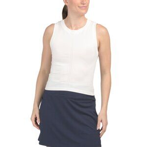 YOGALICIOUS Sugar Swizzle Seamless Racer Length Tank